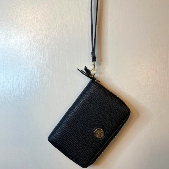 Anne Klein Black Wristlet - Picture 2 of 11